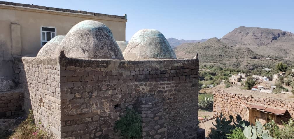 ترميم وصيانة جامع ذي اسود الاثري مديرية الظهار - م إب